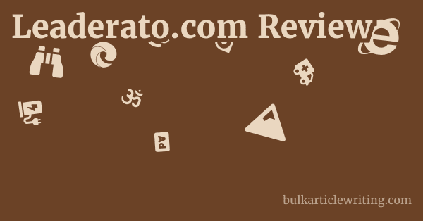 Leaderato.com Review 1 by