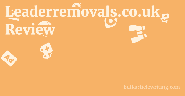 Leaderremovals.co.uk Review 1 by Partners