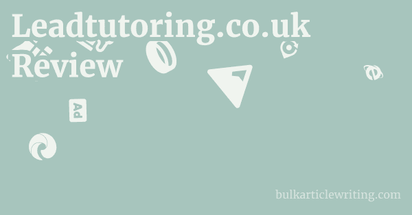 Leadtutoring.co.uk Review 1 by Partners