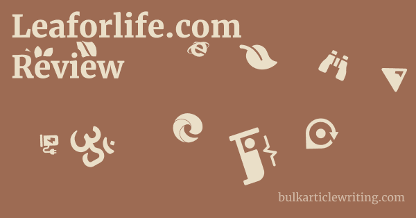 Leaforlife.com Review 1 by