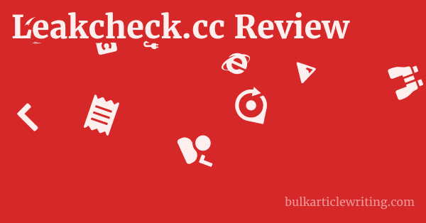 Leakcheck.cc Review 1 by