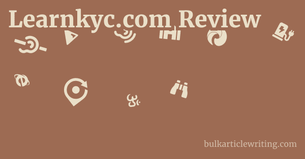 Learnkyc.com Review 1 by