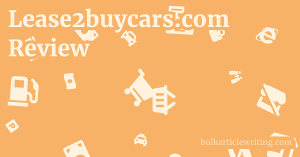 Lease2buycars.com Review 1 by