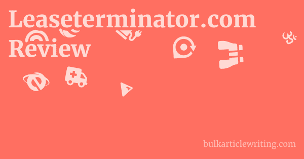 Leaseterminator.com Review 1 by