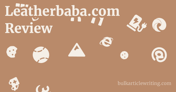 Leatherbaba.com Review 1 by