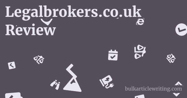 Legalbrokers.co.uk Review 1 by Partners