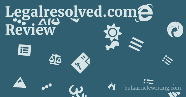 Legalresolved.com Review 1 by