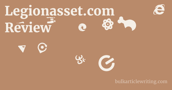Legionasset.com Review 1 by