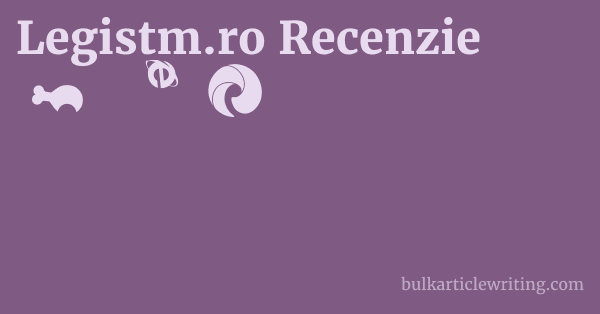 Legistm.ro Recenzie 1 by