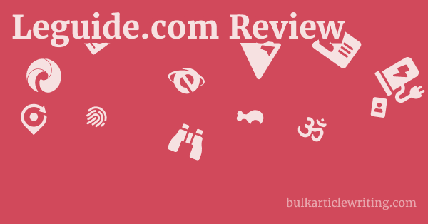 Leguide.com Review 1 by