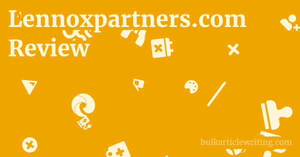 Lennoxpartners.com Review 1 by