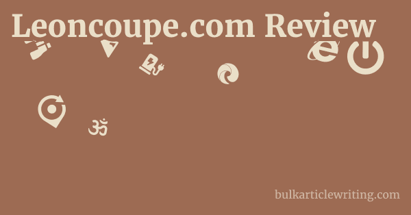 Leoncoupe.com Review 1 by