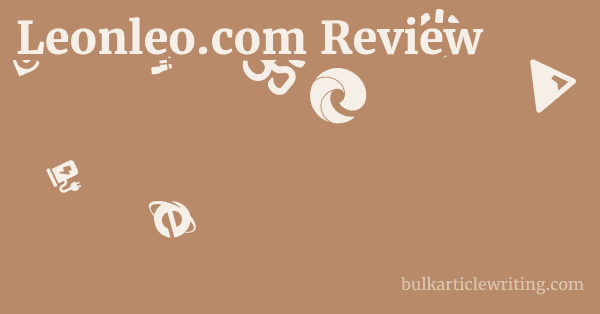 Leonleo.com Review 1 by Partners