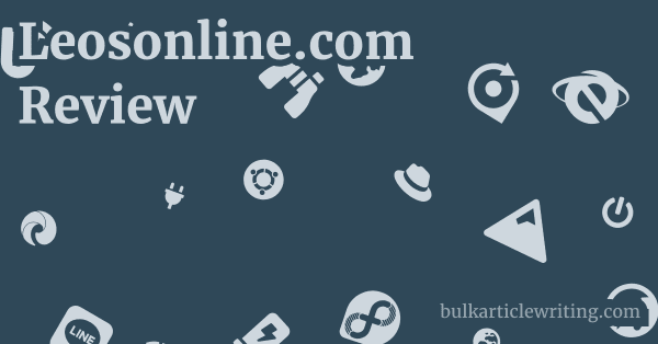 Leosonline.com Review 1 by Partners