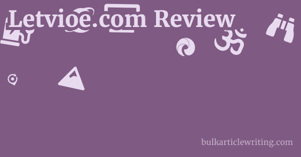 Letvioe.com Review 1 by