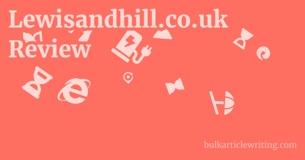 Lewisandhill.co.uk Review 1 by