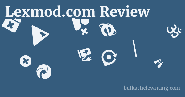 Lexmod.com Review 1 by