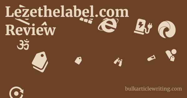 Lezethelabel.com Review 1 by