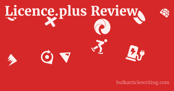 Licence.plus Review 1 by