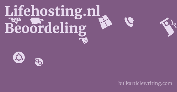 Lifehosting.nl Beoordeling 1 by