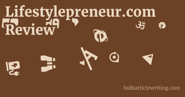Lifestylepreneur.com Review 1 by Partners