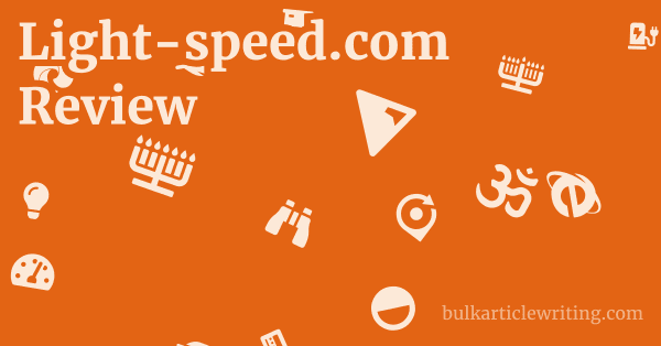 Light-speed.com Review 1 by