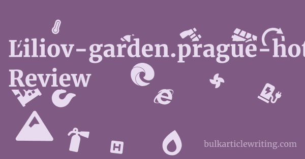 Liliov-garden.prague-hotels.org Review 1 by