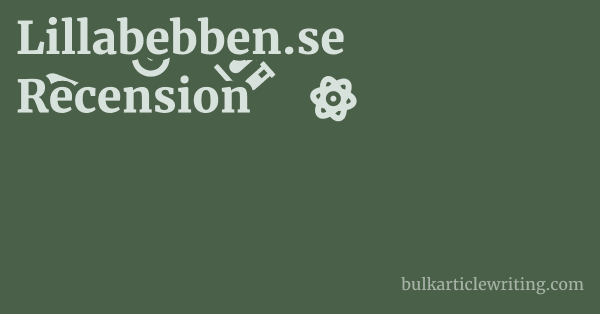 Lillabebben.se Recension 1 by