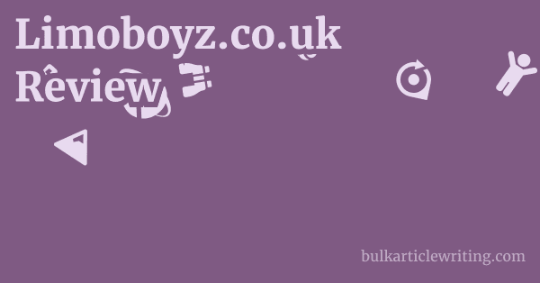 Limoboyz.co.uk Review 1 by Partners