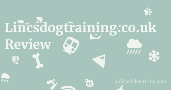 Lincsdogtraining.co.uk Review 1 by