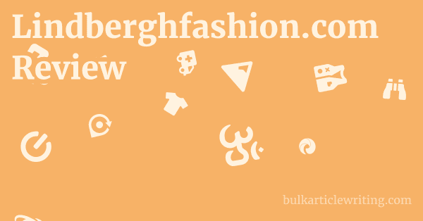 Lindberghfashion.com Review 1 by