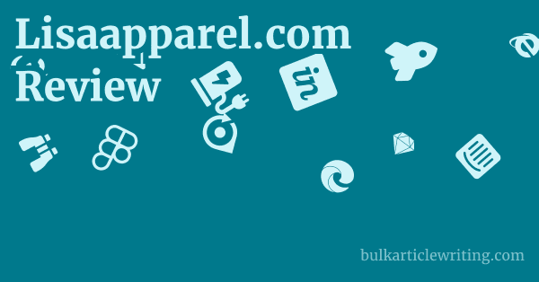 Lisaapparel.com Review 1 by