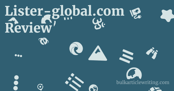 Lister-global.com Review 1 by