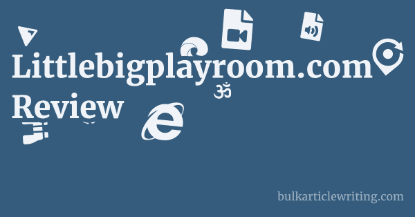 Littlebigplayroom.com Review 1 by