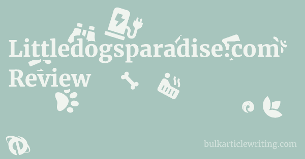 Littledogsparadise.com Review 1 by