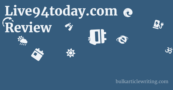 Live94today.com Review 1 by