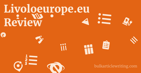 Livoloeurope.eu Review 1 by