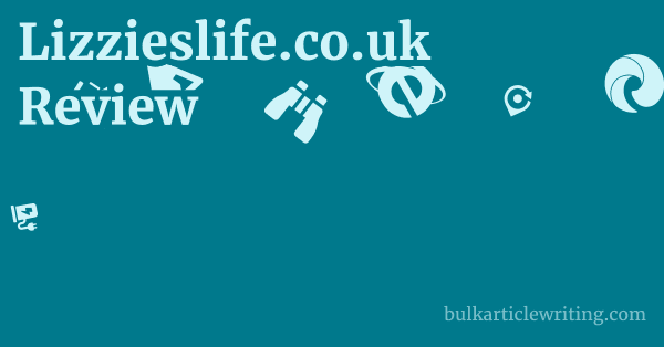 Lizzieslife.co.uk Review 1 by Partners