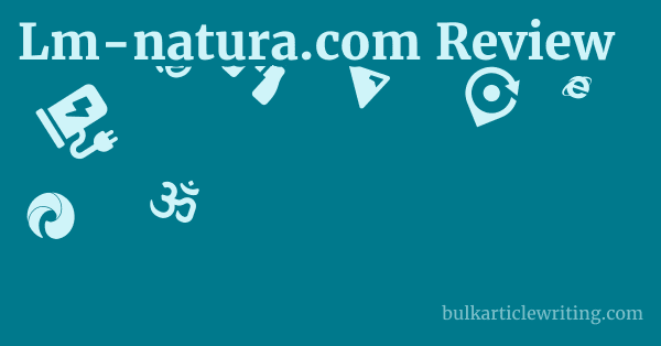 Lm-natura.com Review 1 by