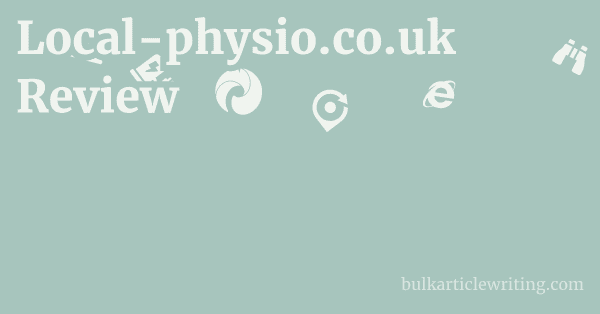 Local-physio.co.uk Review 1 by Partners