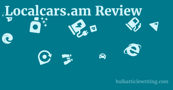 Localcars.am Review 1 by