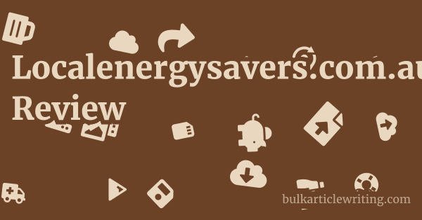 Localenergysavers.com.au Review 1 by