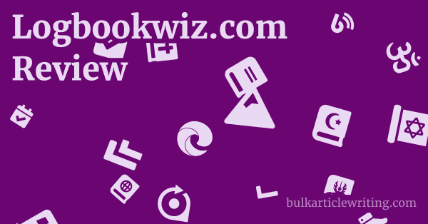 Logbookwiz.com Review 1 by Partners