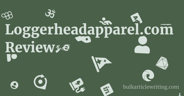 Loggerheadapparel.com Review 1 by Partners