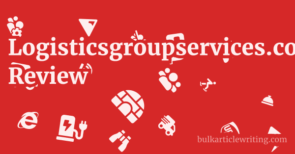 Logisticsgroupservices.co.uk Review 1 by