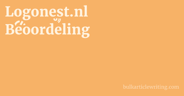 Logonest.nl Beoordeling 1 by