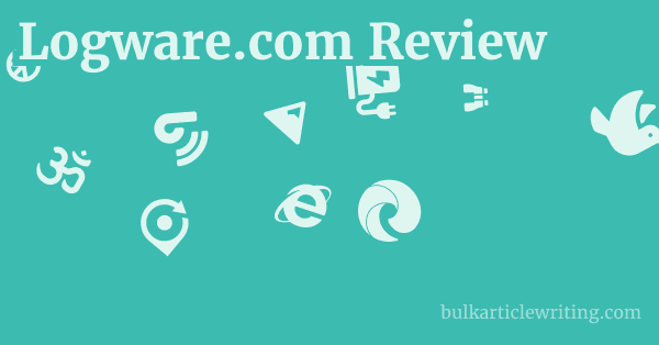 Logware.com Review 1 by