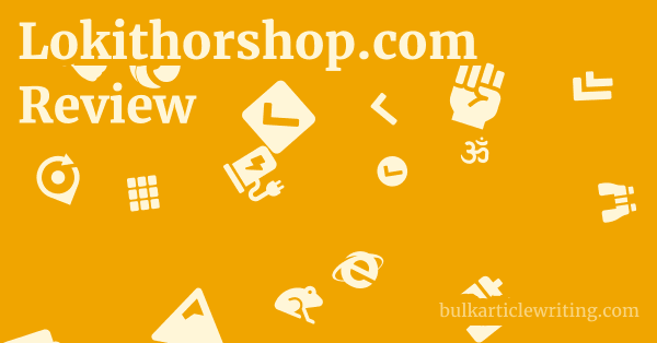 Lokithorshop.com Review 1 by