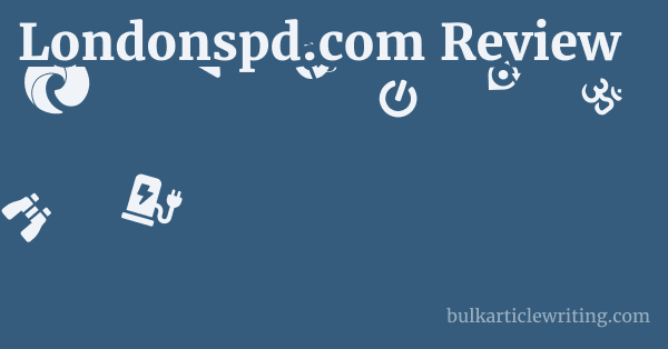 Londonspd.com Review 1 by