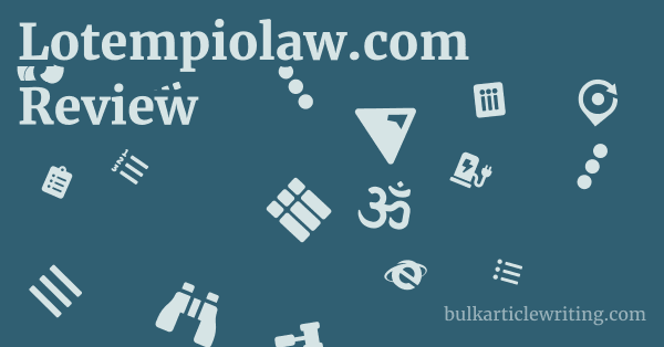 Lotempiolaw.com Review 1 by